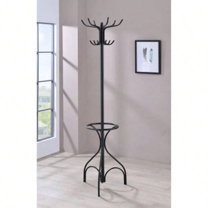 Black 12 - Hook Coat Rack