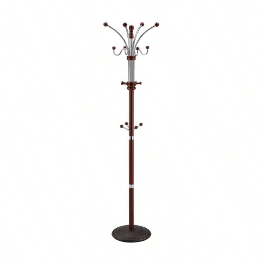 73 Tall and Wood Coat Rack, Cherry