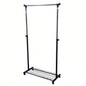 66 Tall Metal Coat Rack with Black