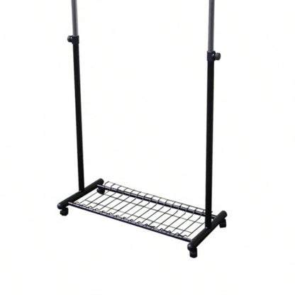 66 Tall Metal Coat Rack with Black