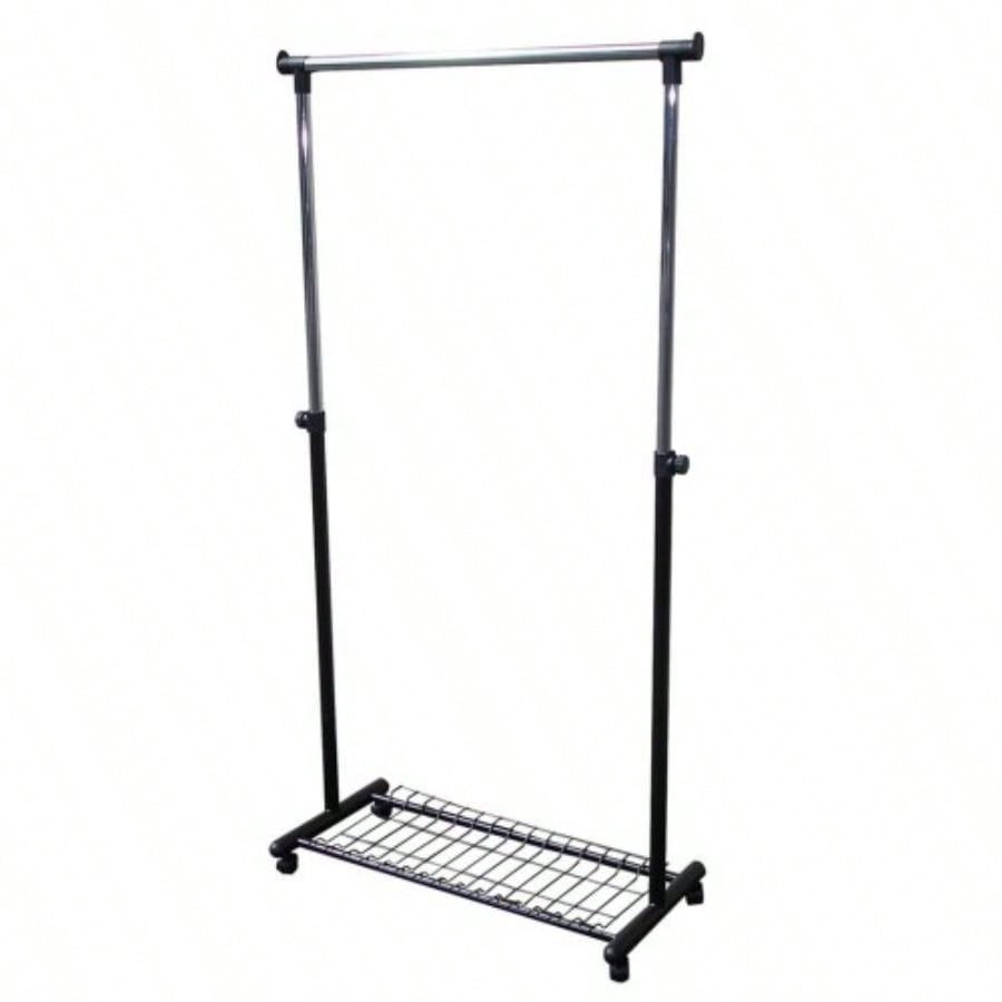 66 Tall Metal Coat Rack with Black