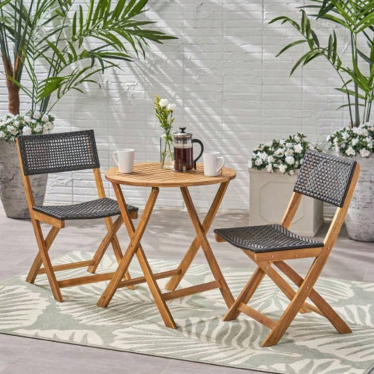 HILLSIDE BISTRO SET, 2 Chairs+1 Table