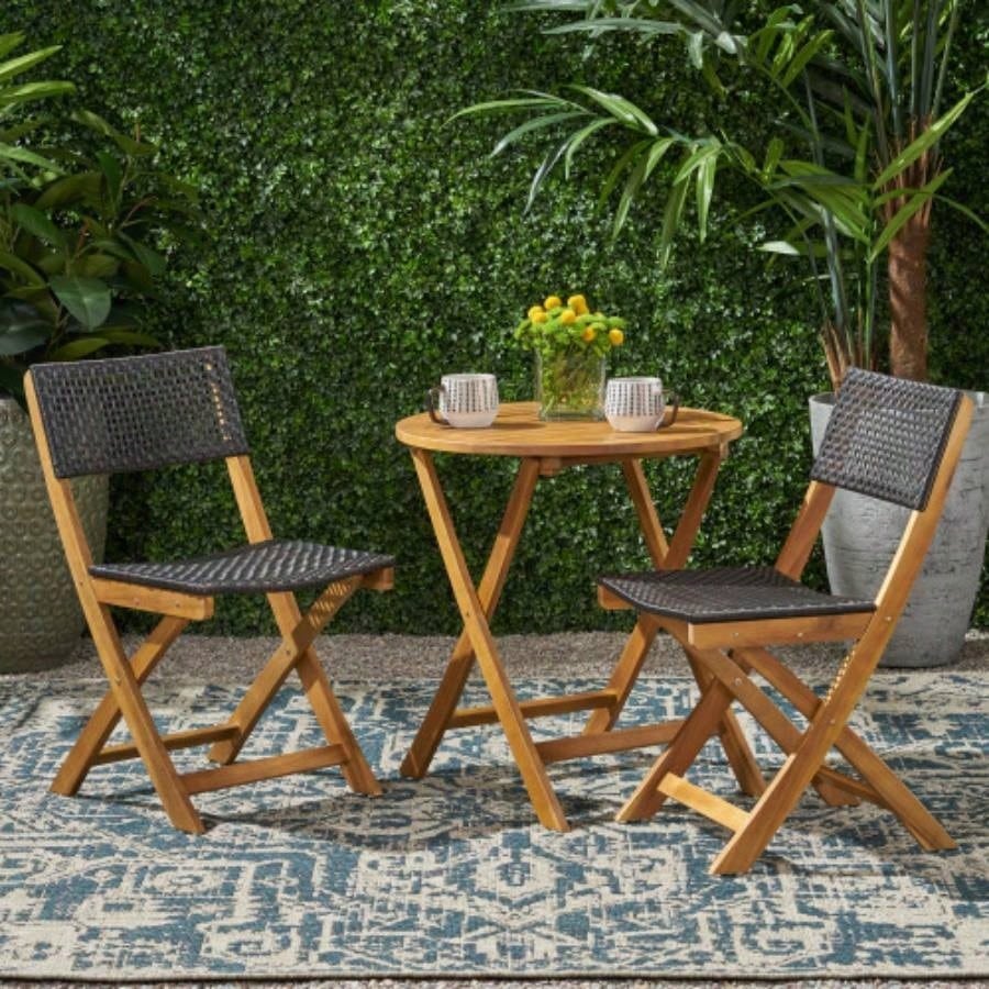 HILLSIDE BISTRO SET, 2 Chairs+1 Table