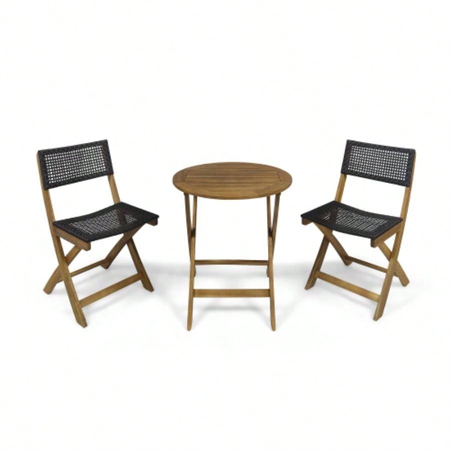 HILLSIDE BISTRO SET, 2 Chairs+1 Table