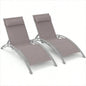 Pool Lounge Chairs Set of 3 - Lake Blue 2 Lounge Chairs+1 Table