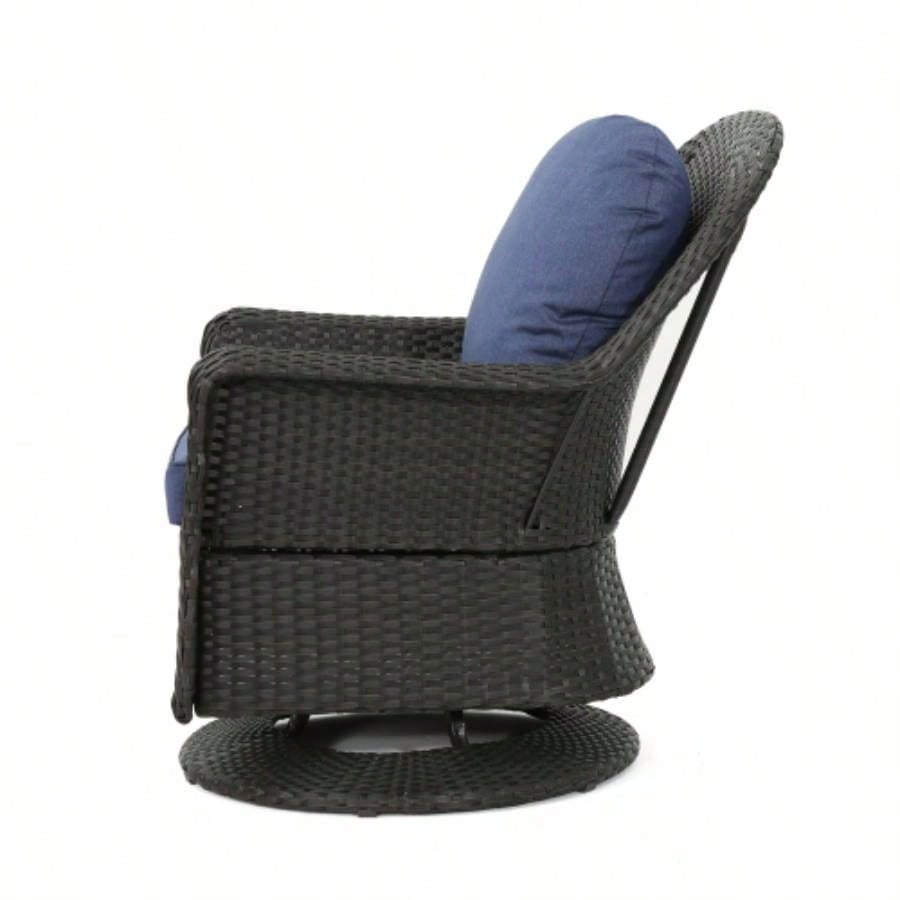 LIAM SWIVEL CLUB CHAIR Set of 2