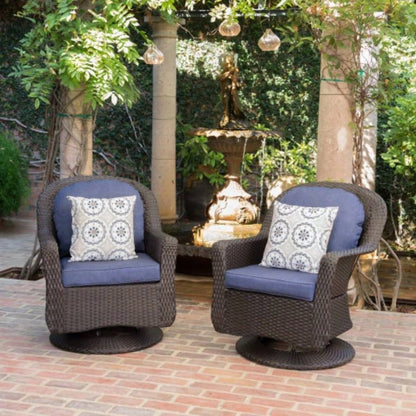 LIAM SWIVEL CLUB CHAIR Set of 2