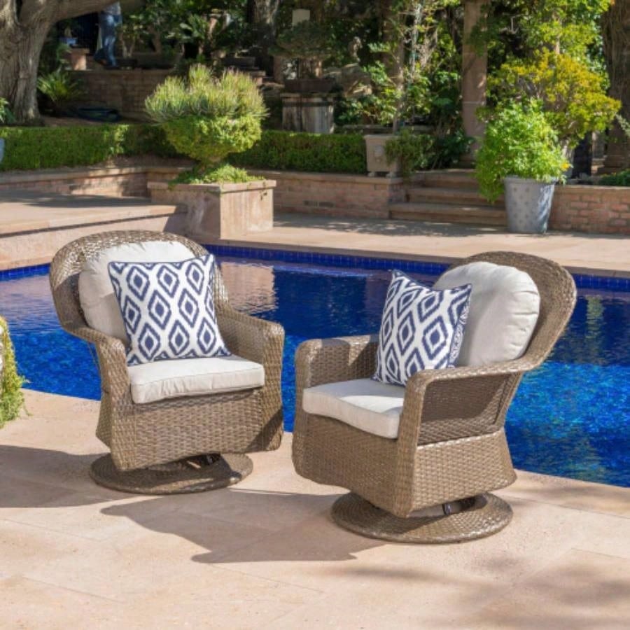 LIAM SWIVEL CLUB CHAIR Set of 2