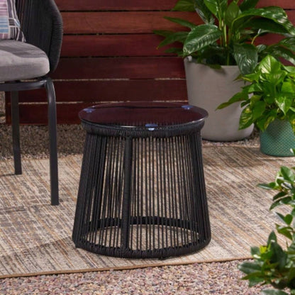 MOONSTONE SIDE TABLE