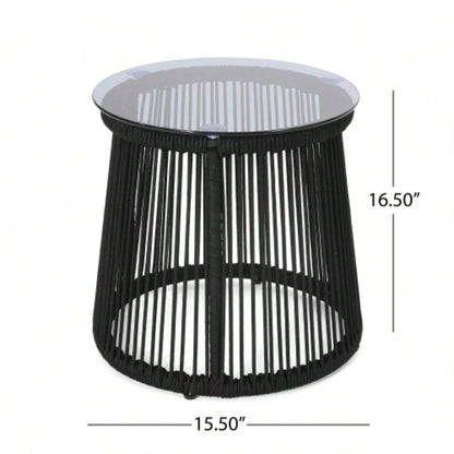 MOONSTONE SIDE TABLE