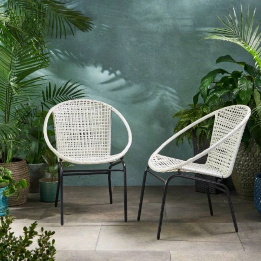JAVA OUTDOOR WICKER CHAIR Set of 2