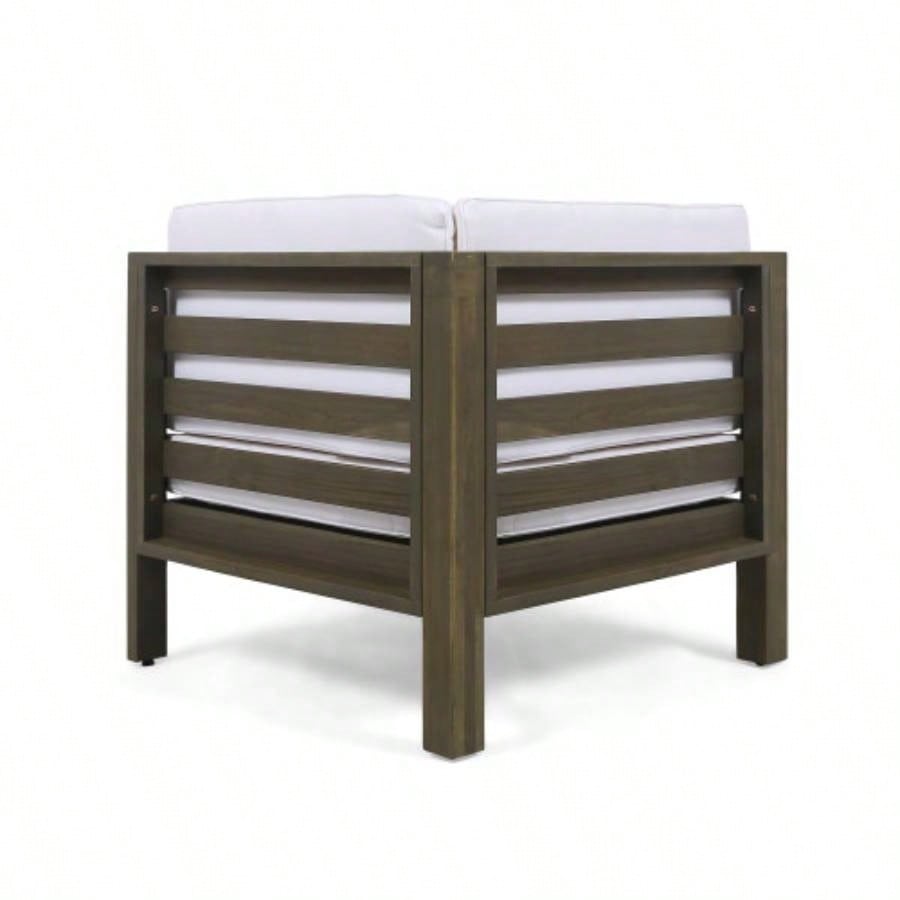 OANA CORNER CHAIR, WHITE