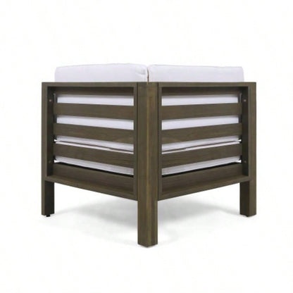 OANA CORNER CHAIR, WHITE