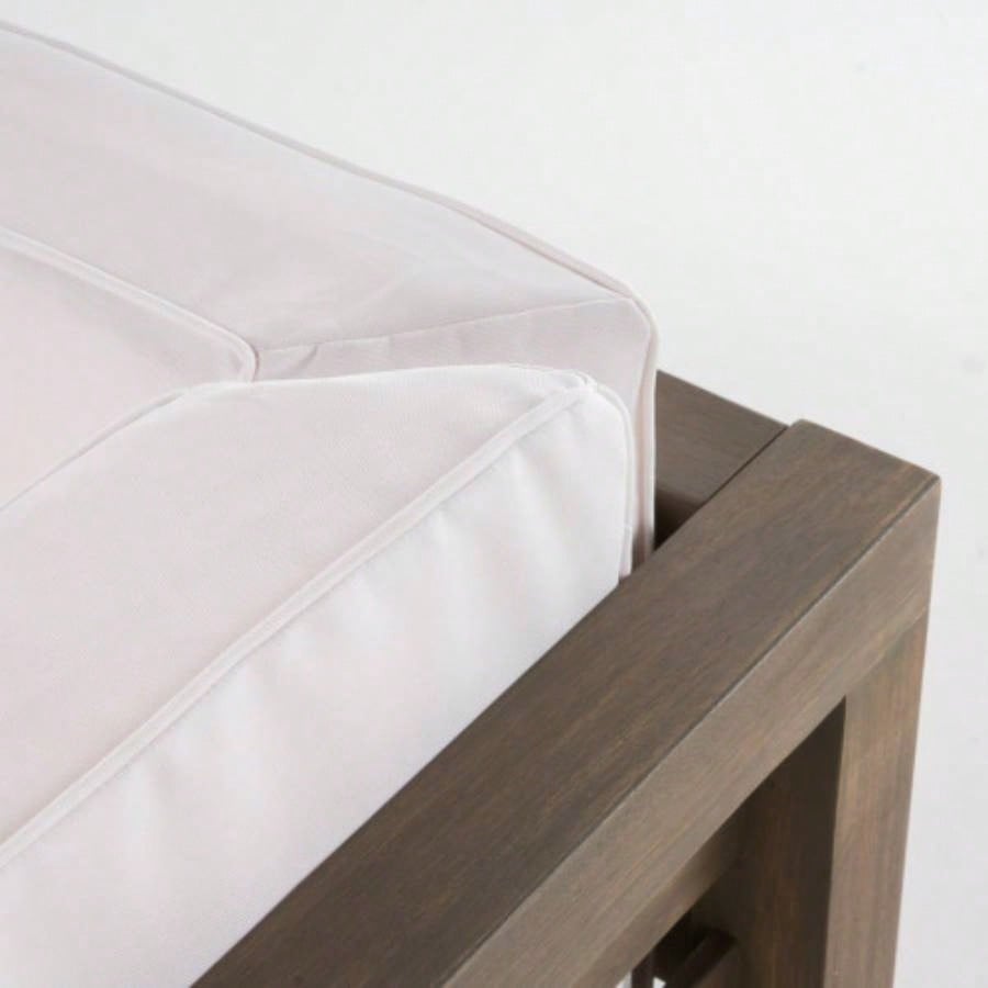 OANA CORNER CHAIR, WHITE