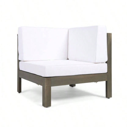 OANA CORNER CHAIR, WHITE