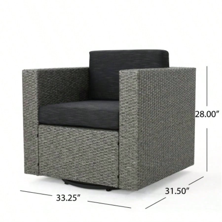 PUERTA MP1 SWIVEL CHAIR - BLACK