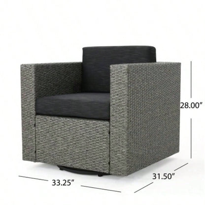 PUERTA MP1 SWIVEL CHAIR - BLACK