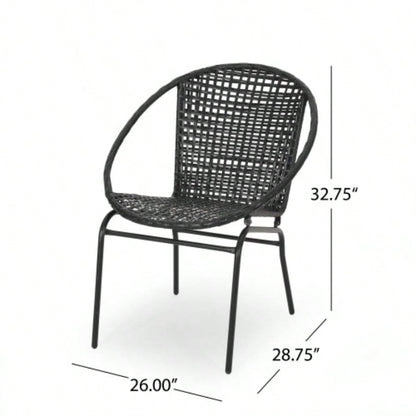 Polyethylene PE Wicker 2 - Person Seating Group