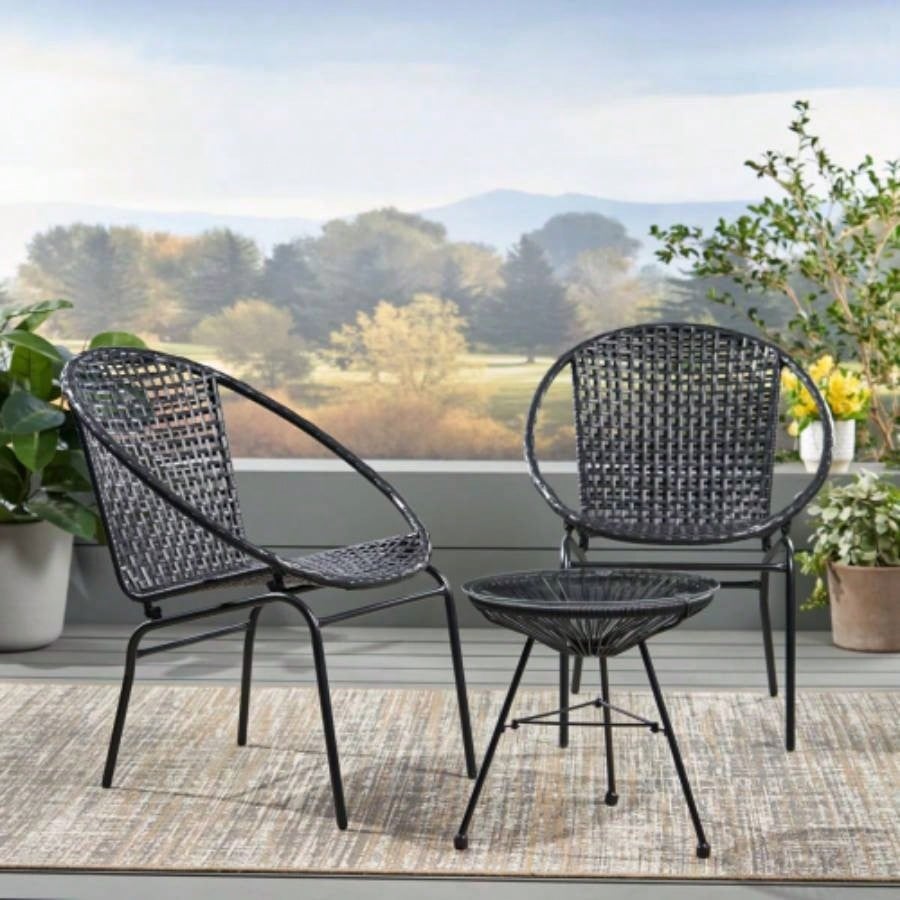 Polyethylene PE Wicker 2 - Person Seating Group