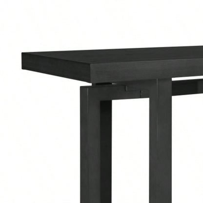 59 Narrow Console Table - MDF Entryway Sofa Table Hallway, Living Room, Foyer with Space - Saving Design
