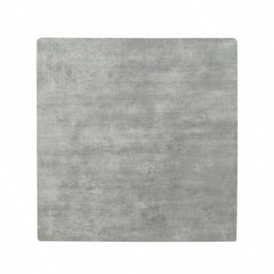 Modern Bar Height 42 Dining Table, Rubberwood and Laminate Table Top, Gray, Black