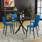 Square Dining Table, Mid Modern Square Dining Table 4 - 6 Person, Coffee Table Kitchen Dining Room, Office, Save Space