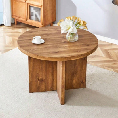 Round Dining Table 4 - 6, 42 Inch Modern Kitchen Table Small Dinner Table MDF Kitchen Dinning Table Cafe Restaurant Wine Bar Home Office Conference