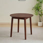 47 - inch dining table Walnut color solid wood kitchen table Dining table suitable small space kitchenette table modern home furniture