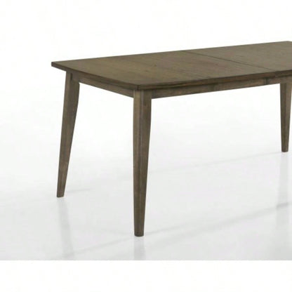 Bistro Vintage Walnut 72 Wide Contemporary Rectangle Dining Table