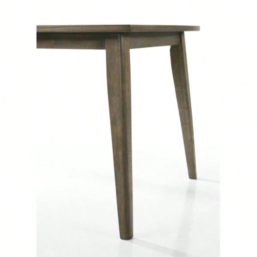 Bistro Vintage Walnut 72 Wide Contemporary Rectangle Dining Table