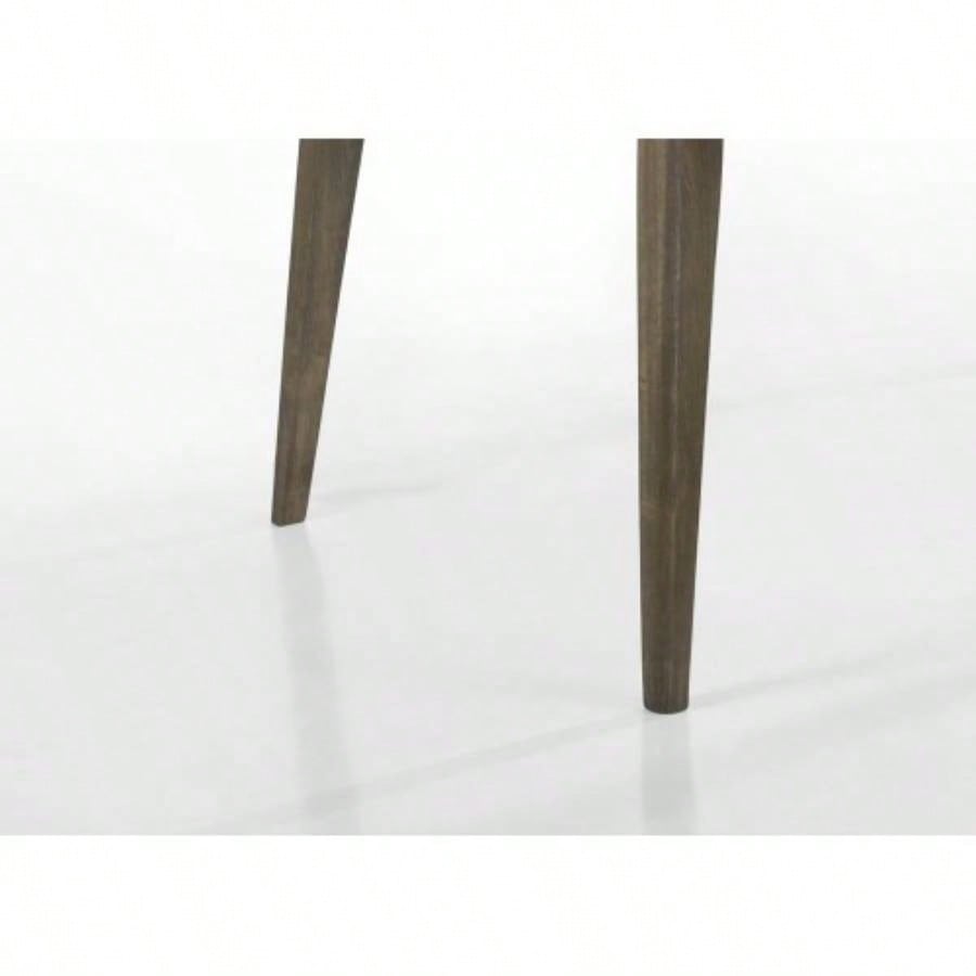 Bistro Vintage Walnut 72 Wide Contemporary Rectangle Dining Table