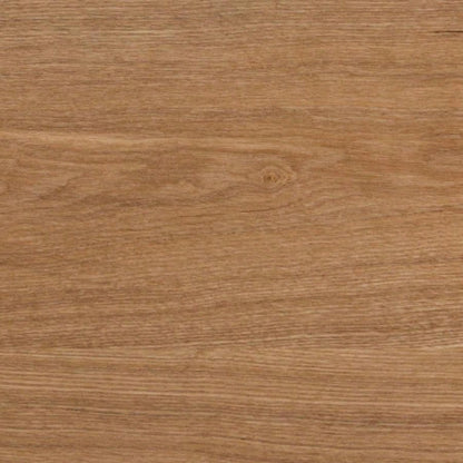 Modern Metal and Wood Curved X - Base Round Dining Table - English Ash