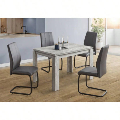 Dining Table, 48 Rectangular, Small, Kitchen, Dining Room, Laminate, Contemporary, Modern
