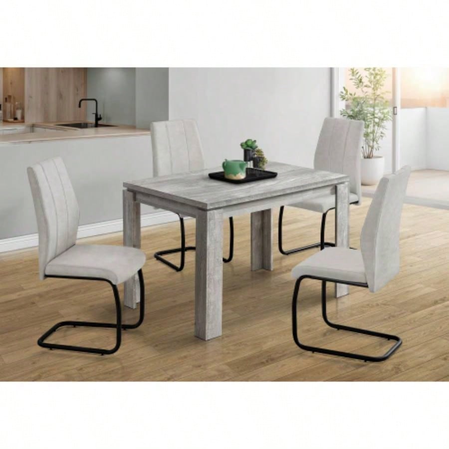 Dining Table, 48 Rectangular, Small, Kitchen, Dining Room, Laminate, Contemporary, Modern