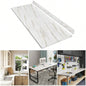 Laminate Countertop, Wood Countertop, Washer Dryer Counter Top, Table Top Office Desk and Kitchen Table, 72 Lx 25.56x 0.75 H Drama Marble