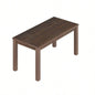 Albany 63 Inches Solid Wood Dining Table 6, Small Kitchen Table, Dinner Table, Breakfast Table
