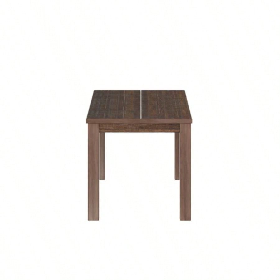 Albany 63 Inches Solid Wood Dining Table 6, Small Kitchen Table, Dinner Table, Breakfast Table