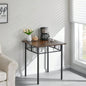 Kitchen Dining Room Table, Iron Wood Square Table Kitchen Dining Room Furniture