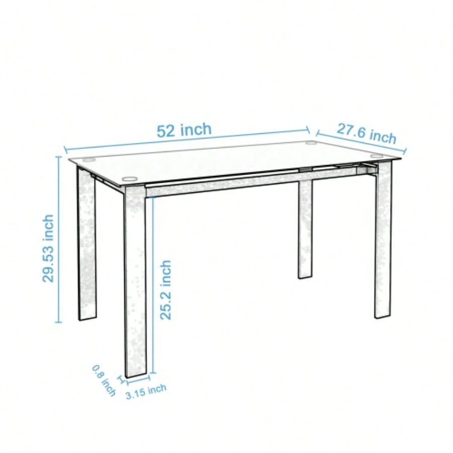 dining table, safety and easy to clean, Multi - function Table Dining and Living Room
