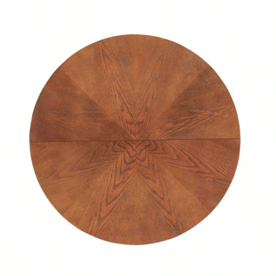 Walnut Round Dining Table 39.4 - Traditional Solid Wood, Timeless Elegance, Focal Point Family Gatherings