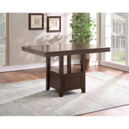 Yorktown - Counter Table - Dark Brown