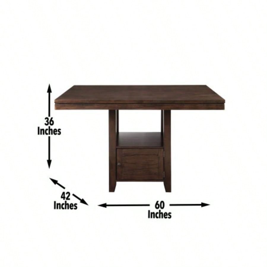 Yorktown - Counter Table - Dark Brown
