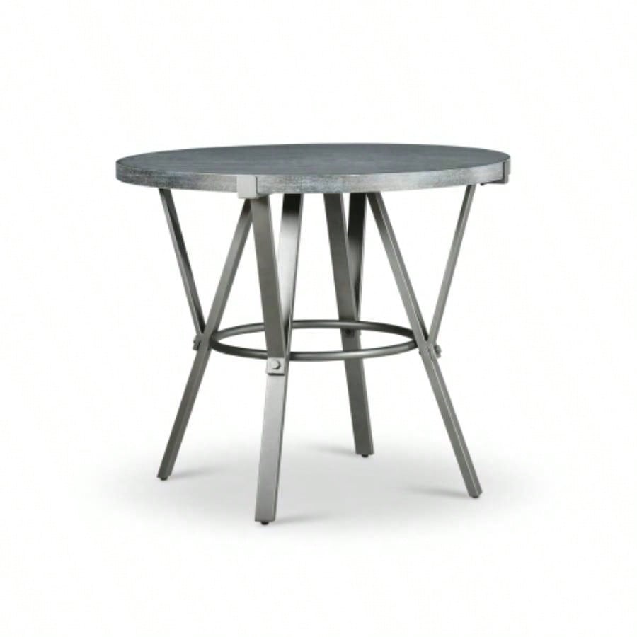 Portland - Round Counter Table - Dark Gray