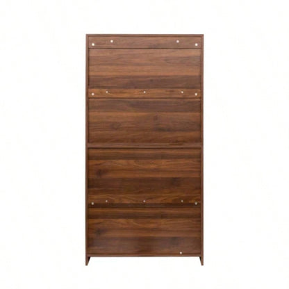 Bookcase Contemporary Closed Back Glass Doors Office Storage Cabinet Floor - to - Ceiling Low Cabinet Bookcase Against Wall Dustproof Bookshelf