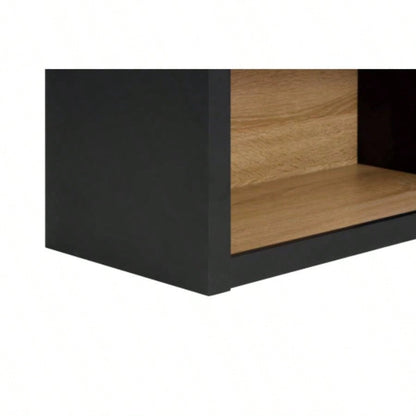 4 - Tier Black Arched Bookshelf, 43 Tall Arched Bookcase with Storage Shelves