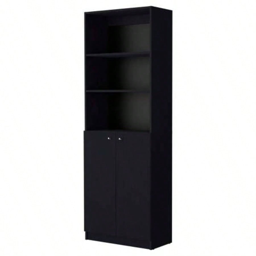 Black 2 - Door Bookcase