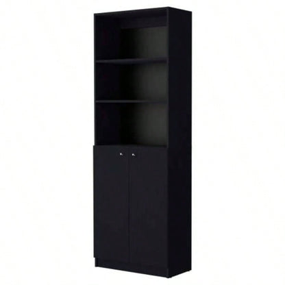 Black 2 - Door Bookcase