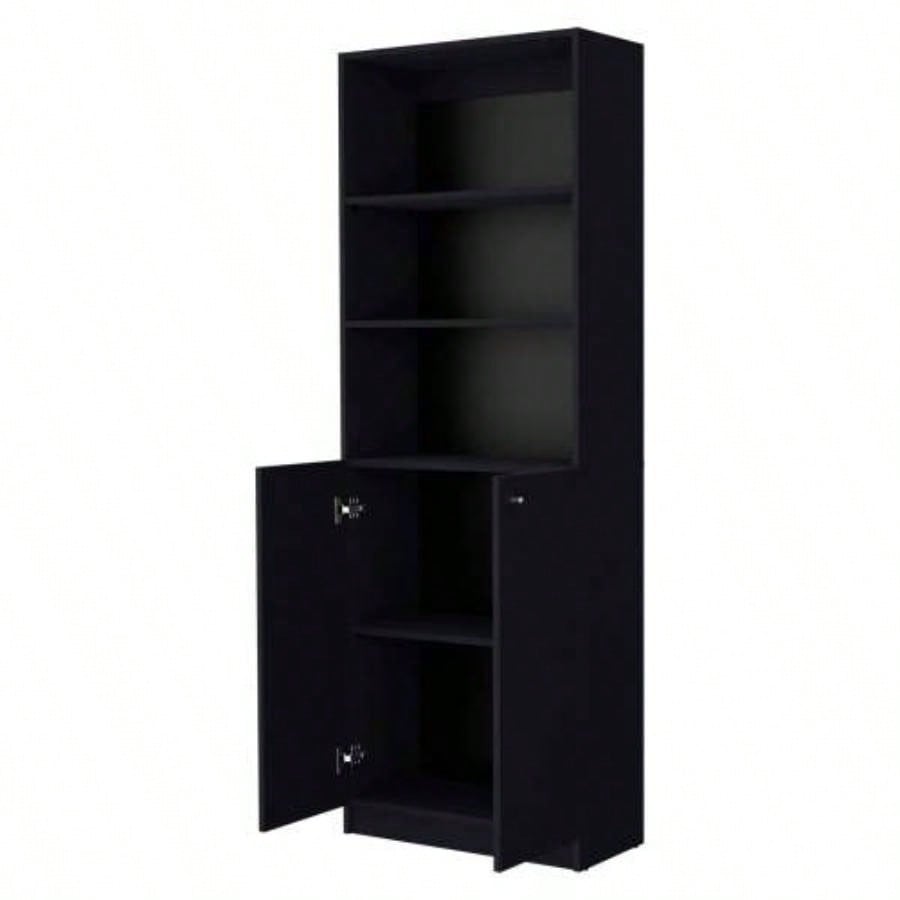 Black 2 - Door Bookcase