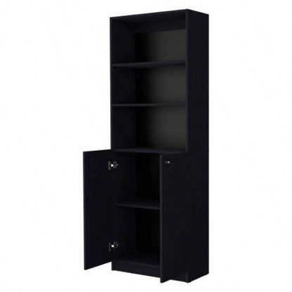 Black 2 - Door Bookcase