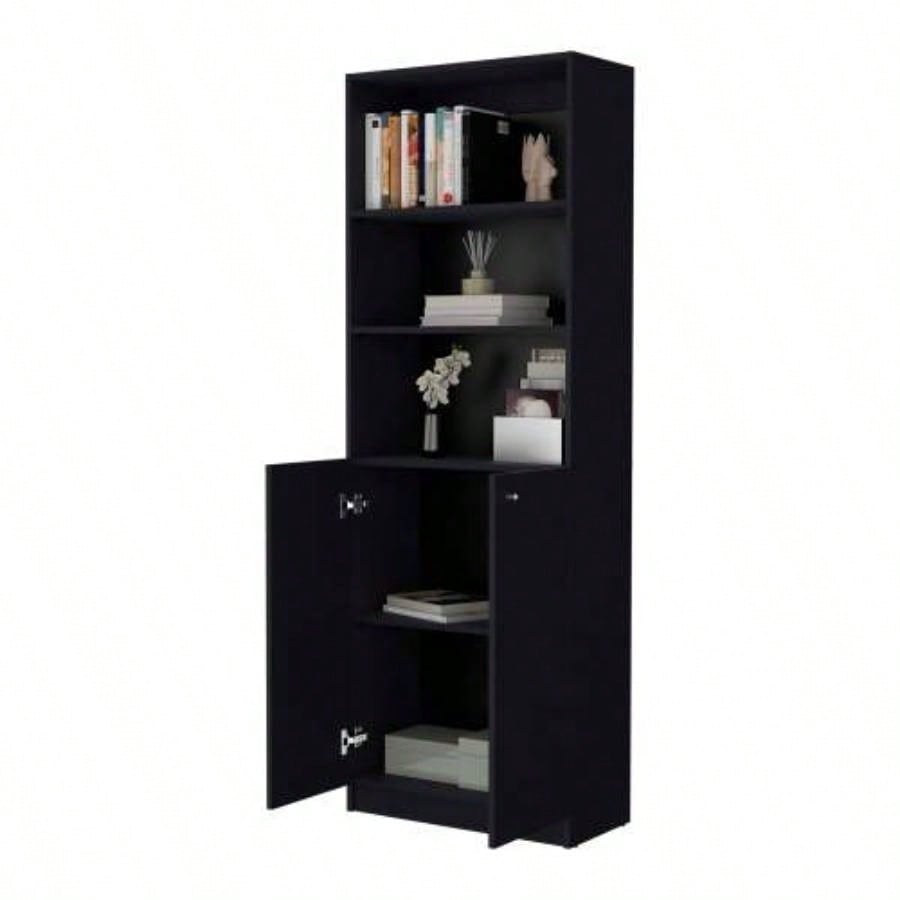 Black 2 - Door Bookcase
